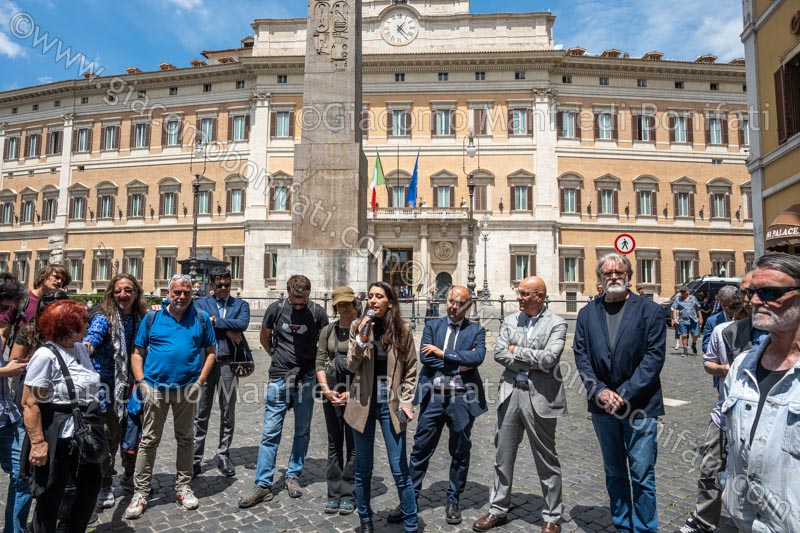 Conferenza stampa contro il Decreto Legge Sicurezza