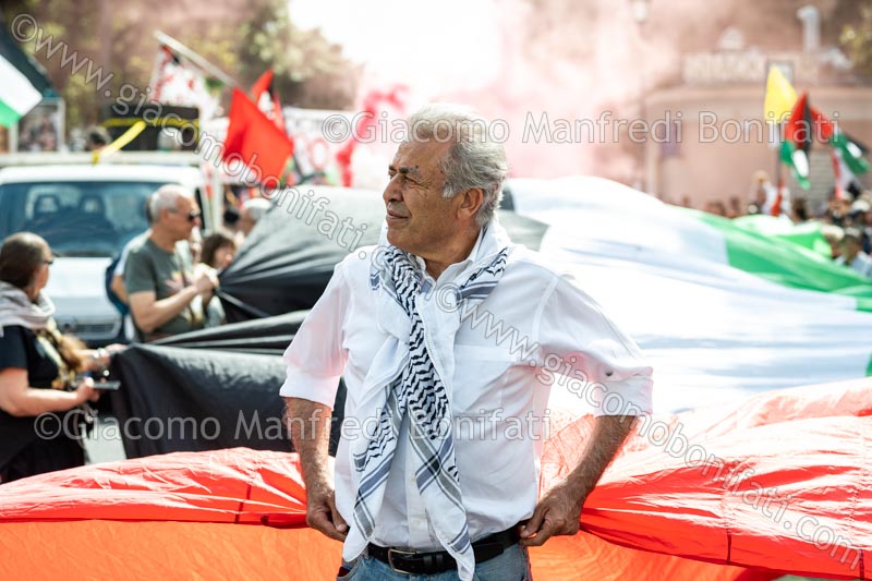 Corteo per il 77° Anniversario della Nakba e contro il genocidio in Palestina