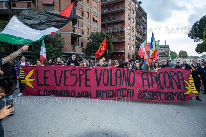 Corteo in memoria del rastrellamento del Quadraro