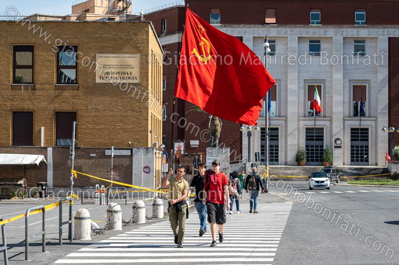 Corteo per l'80° Anniversario della Giornata della Vittoria sul nazifascismo